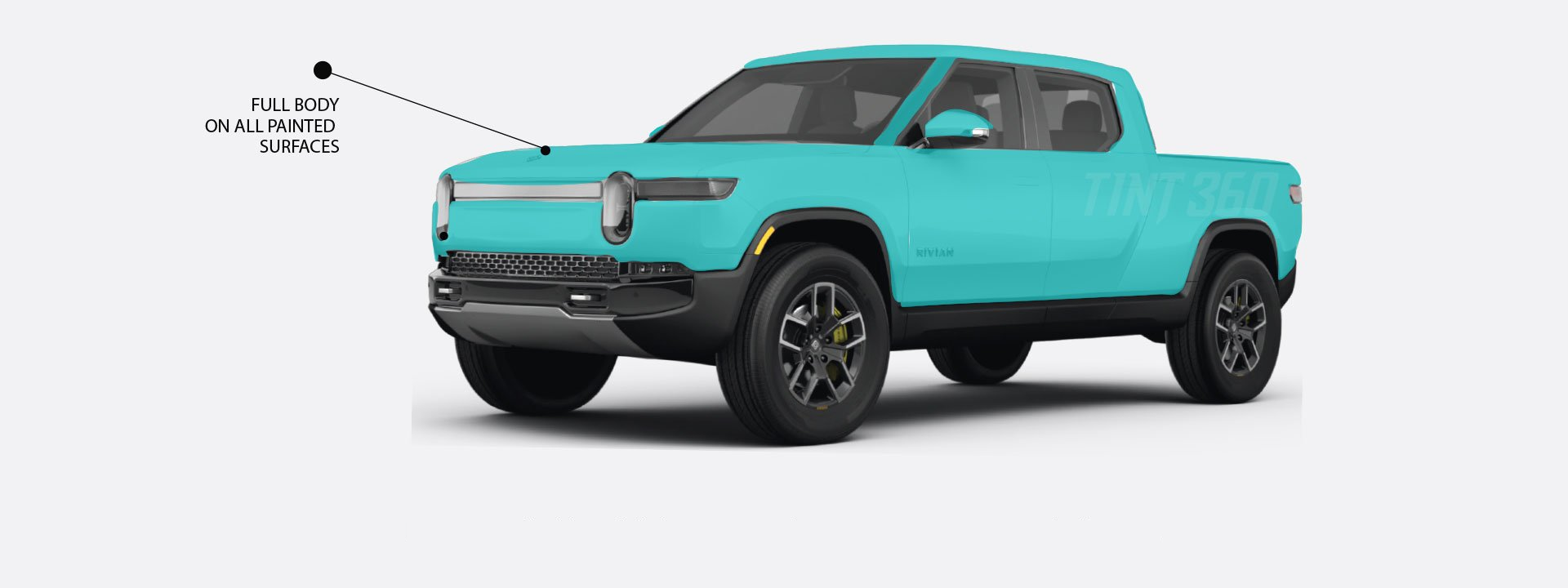 full armor rivian paint protection films package