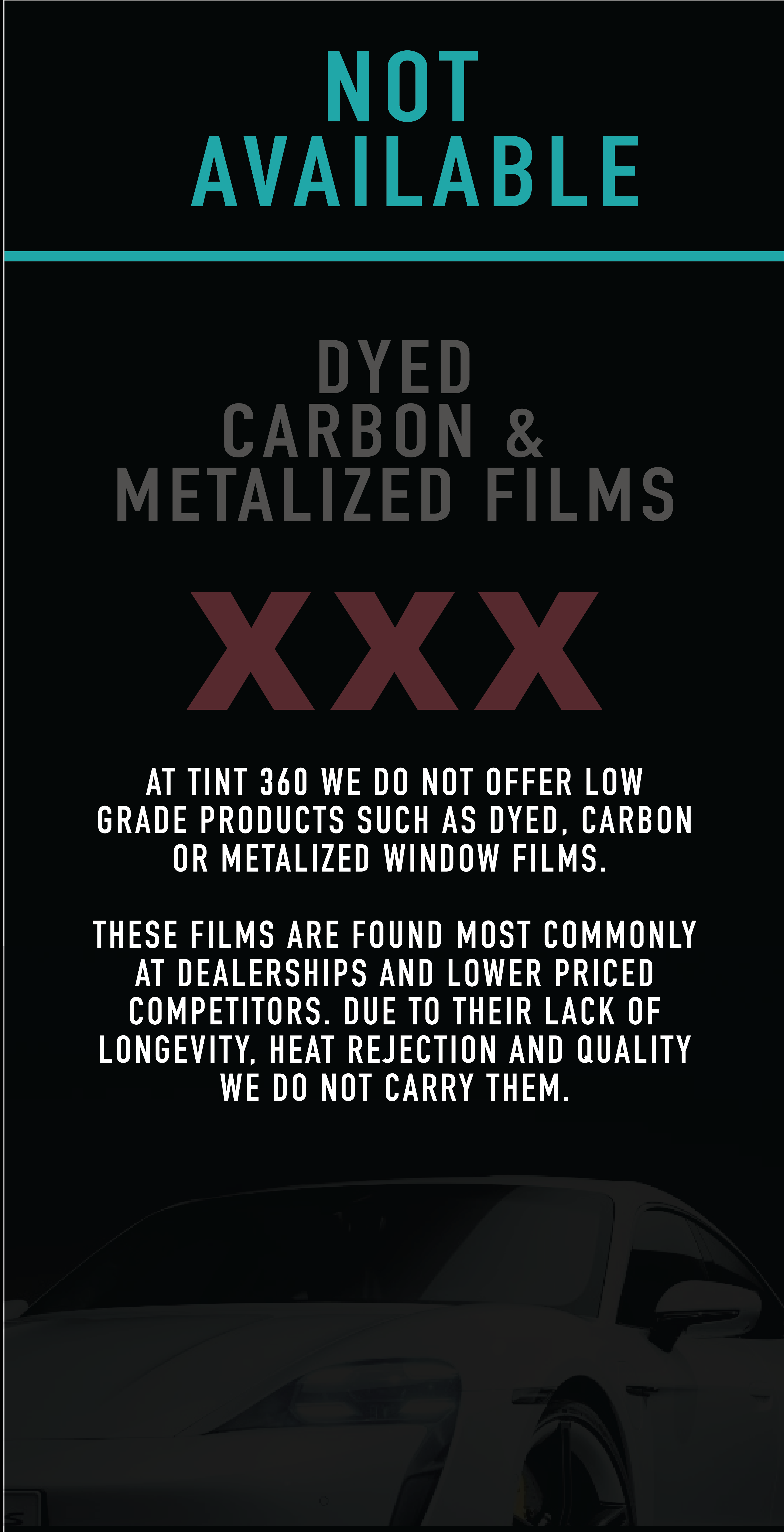 Dyed Carbon & Metalized Films